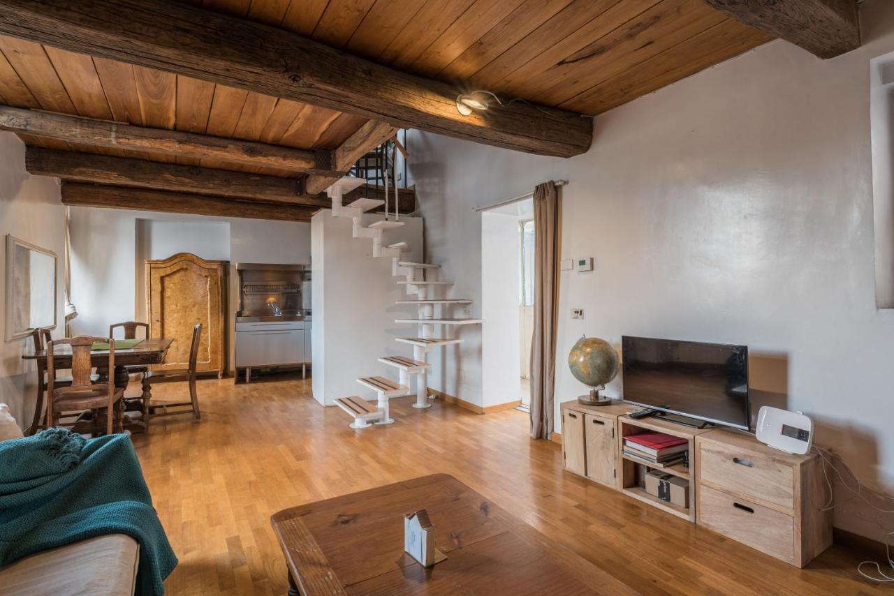 Cozy Wooden Apt In Piazza Navona Lejlighed Rom Eksteriør billede