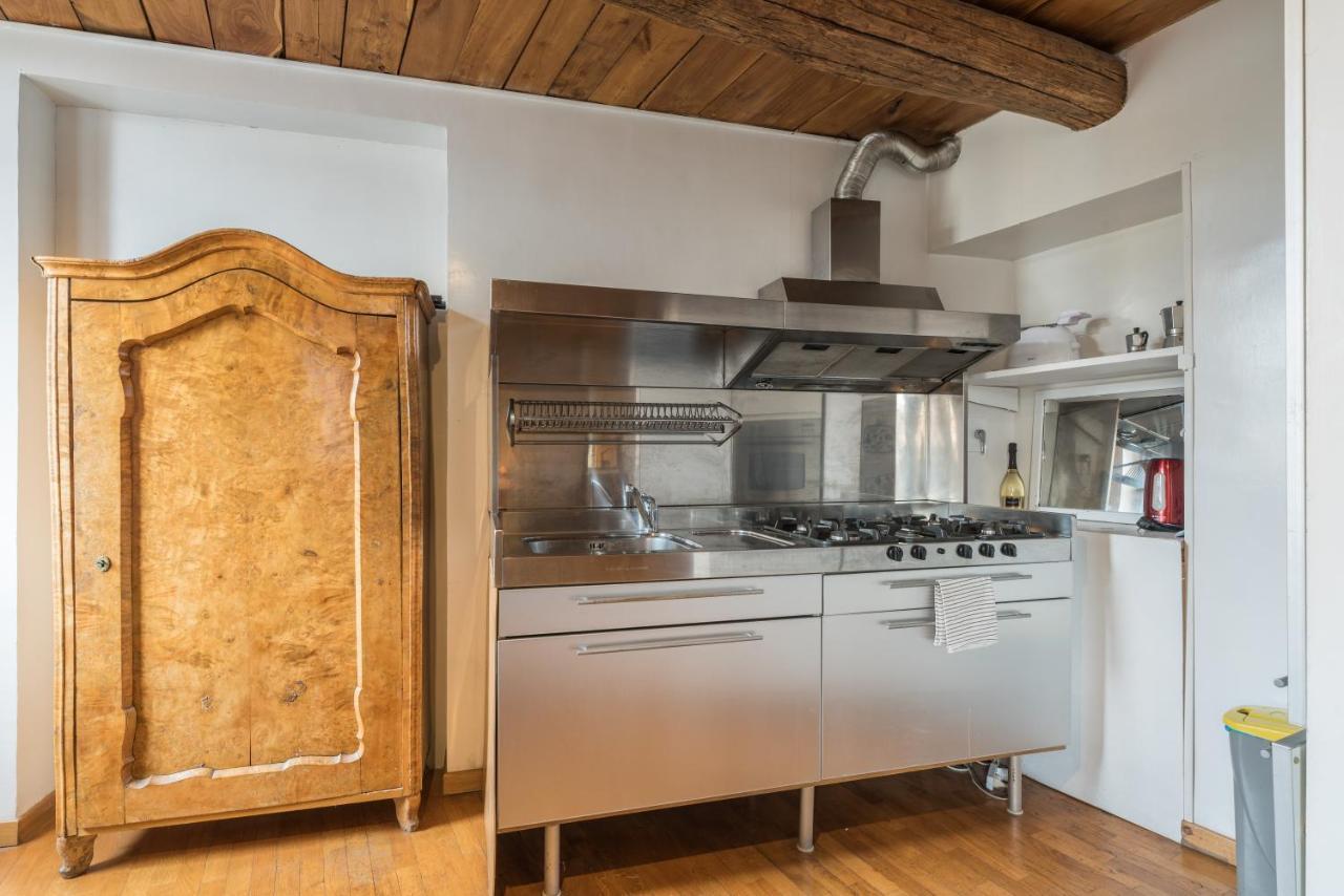 Cozy Wooden Apt In Piazza Navona Lejlighed Rom Eksteriør billede